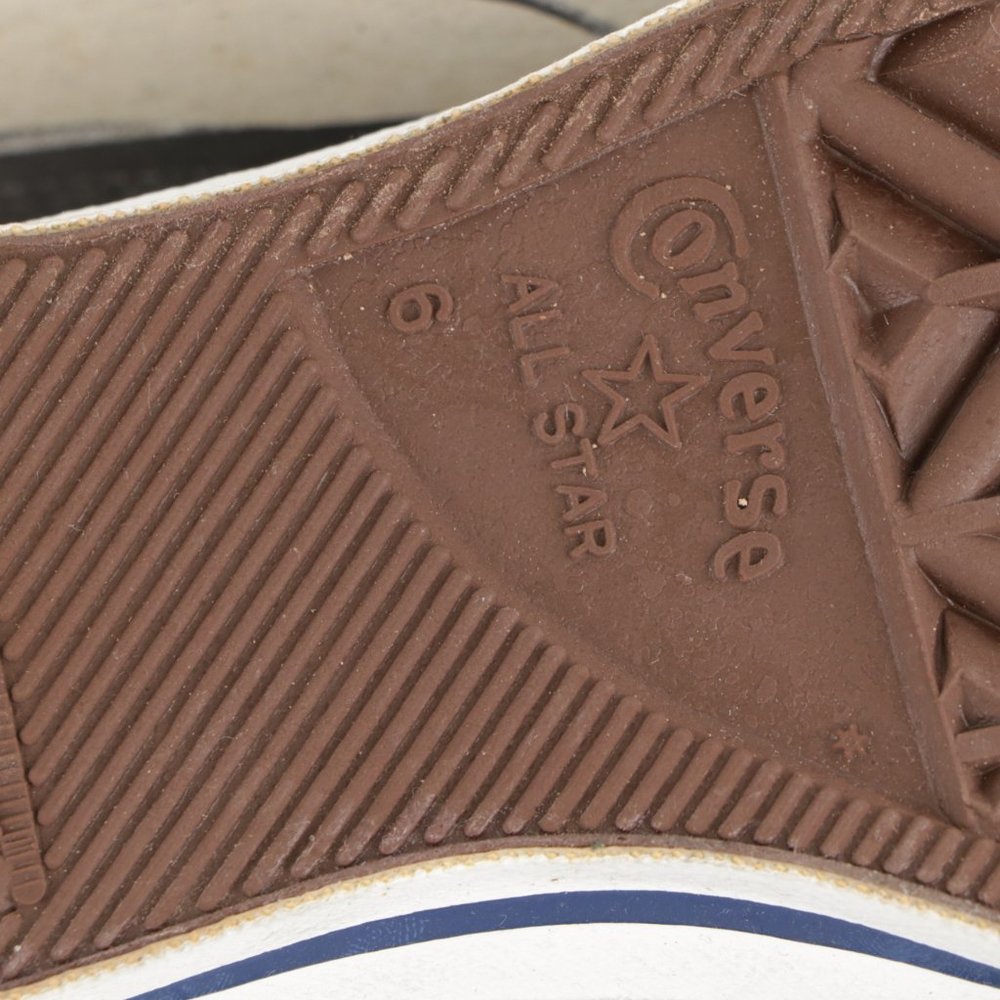 New Vintage Converse Inside Out Denim Shoes USA 8 - Picture 8 of 8